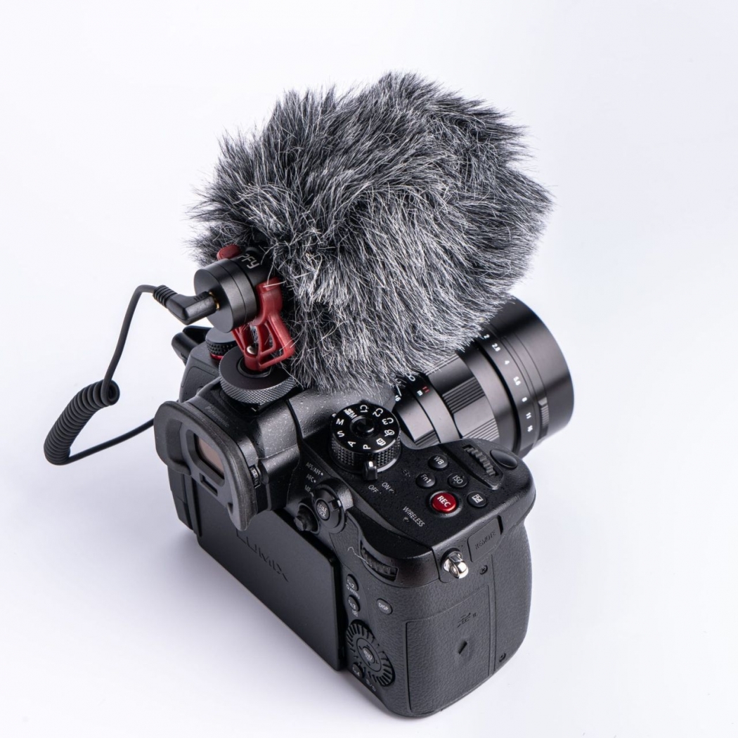 Vlogging Kameramikrofon Richtmikrofon Externes DSLR Handy Mikrofon 
