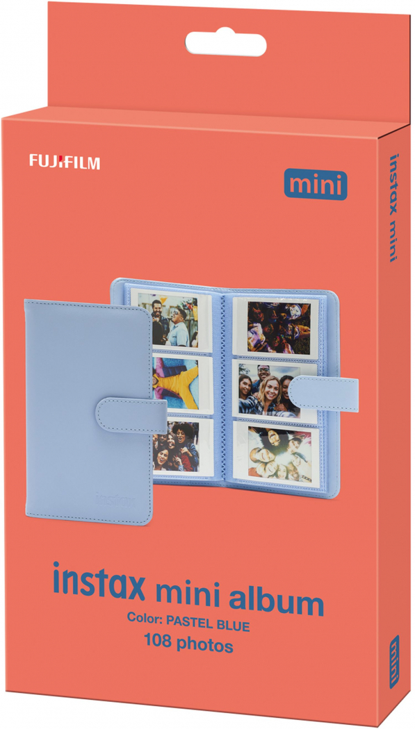 Álbum Fujifilm instax mini 108 fotos azul pastel · INSTAX · El Corte Inglés