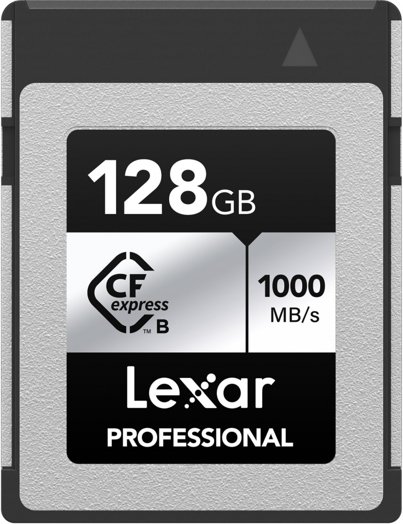 Lexar CFexpress Professional Type-B Silver 128GB 1000MB/S. Foto Erhardt