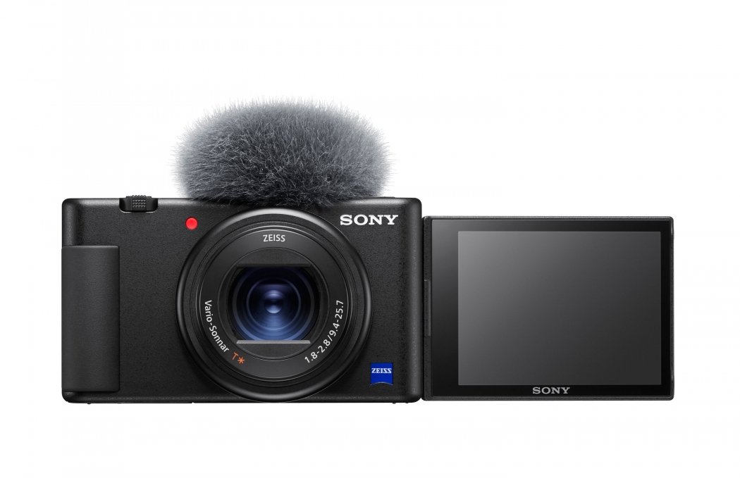 Sony Vlog Camera ZV-1 + ECM-W2BT Microphone + GP-VPT2BT