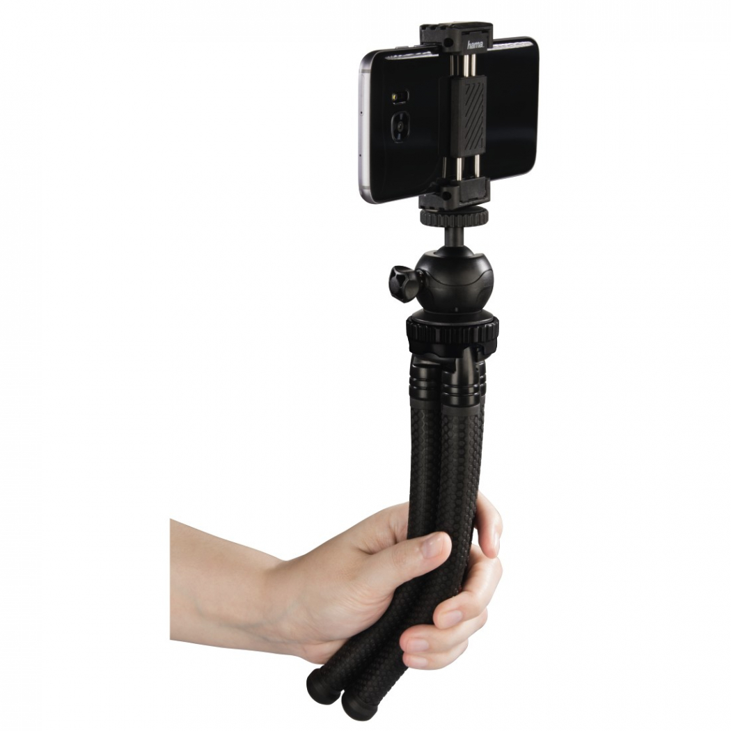 Hama Trépied FlexPro pour Smartphone , GoPro, caméra photo 27cm noir - Foto  Erhardt