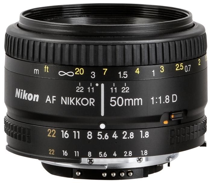 Nikon AF Nikkor 50mm 1:1,8 D Foto Erhardt
