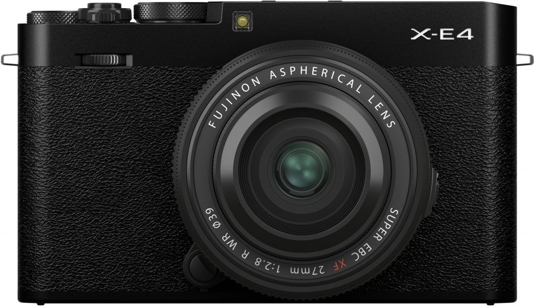 Fujifilm X-E4 black + XF27mm f2.8 R WR