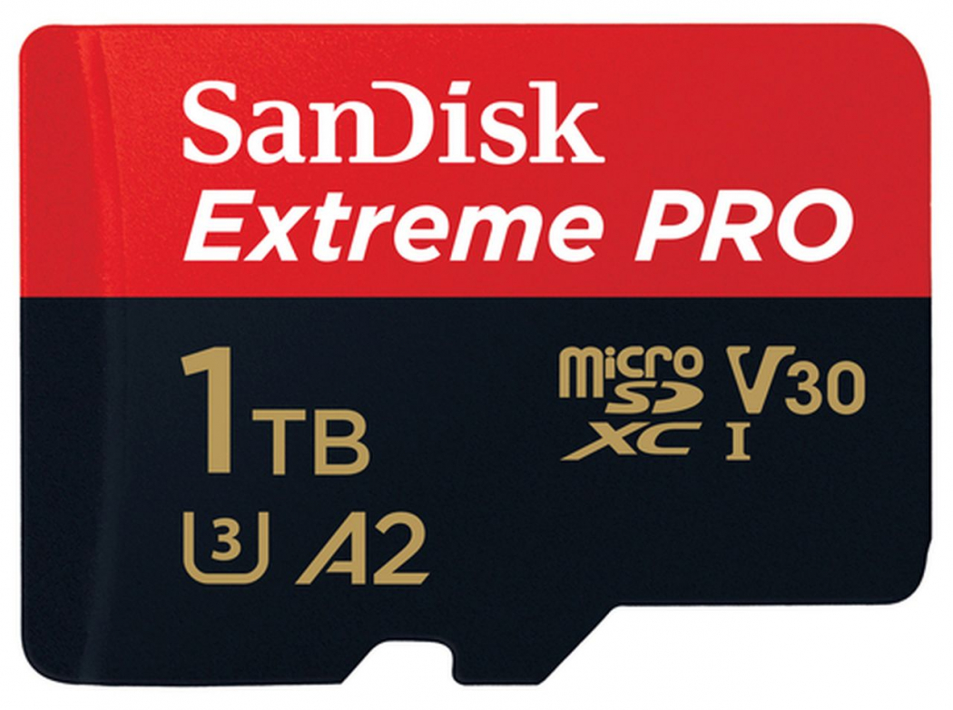 Carte microSDXC SanDisk Extreme 1To V30 A2