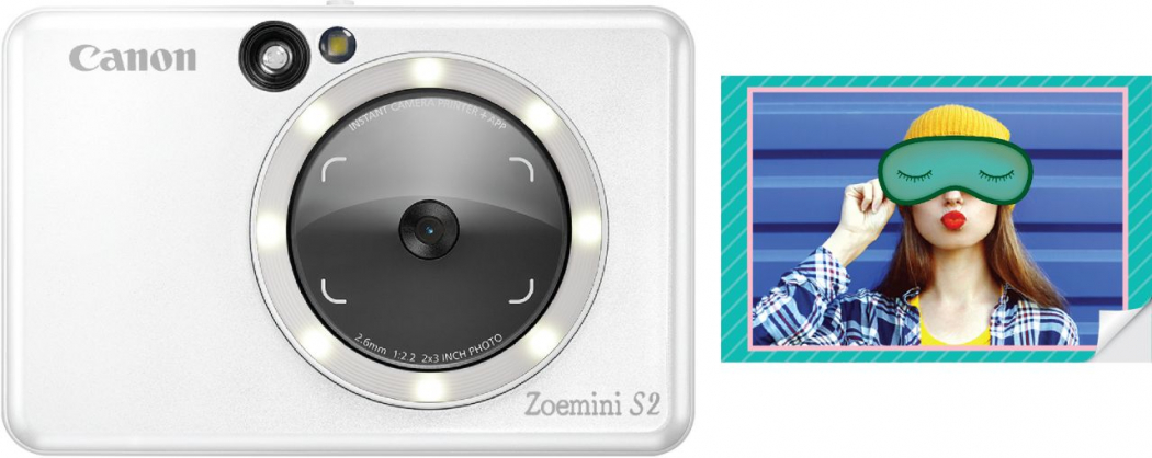 Technical Specs Canon Zoemini S2 pearl white + ZP-2030 20 sheets 