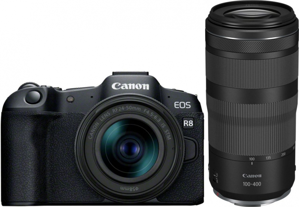 Canon EOS R8 Mirrorless Camera w/ RF 24-50mm f/4.5-6.3 IS STM Lens