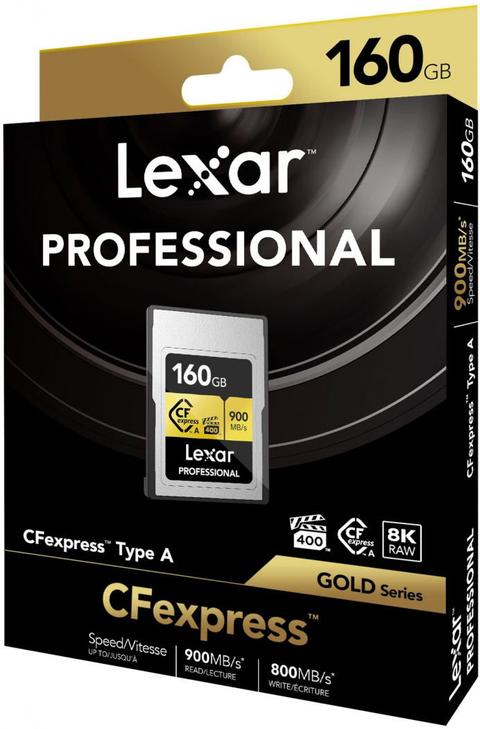 【新品】Lexar CFexpressカード TypeA 160GB