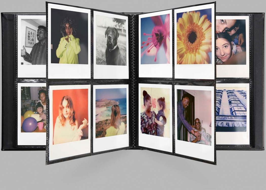 BABOSARANG - Banded Transparent Polaroid Photo Album (S)