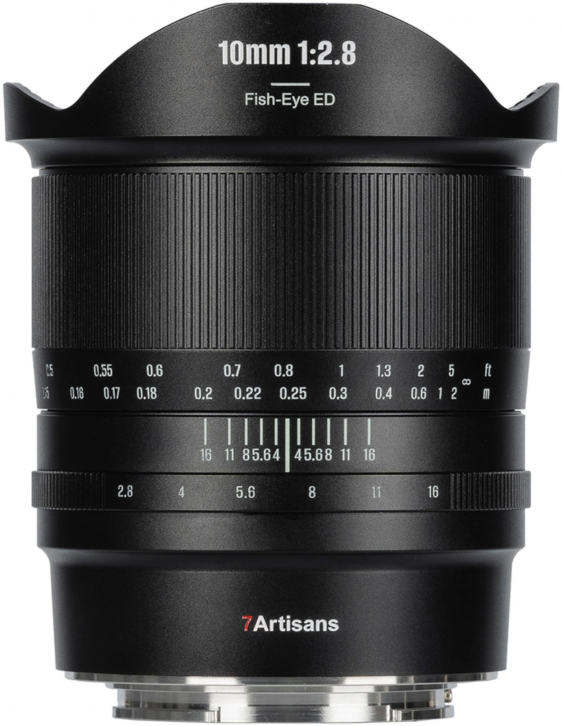 7artisans 10mm F3.5 APS-C 108 ° Objectif à Mise Au Point Fixe Ultra