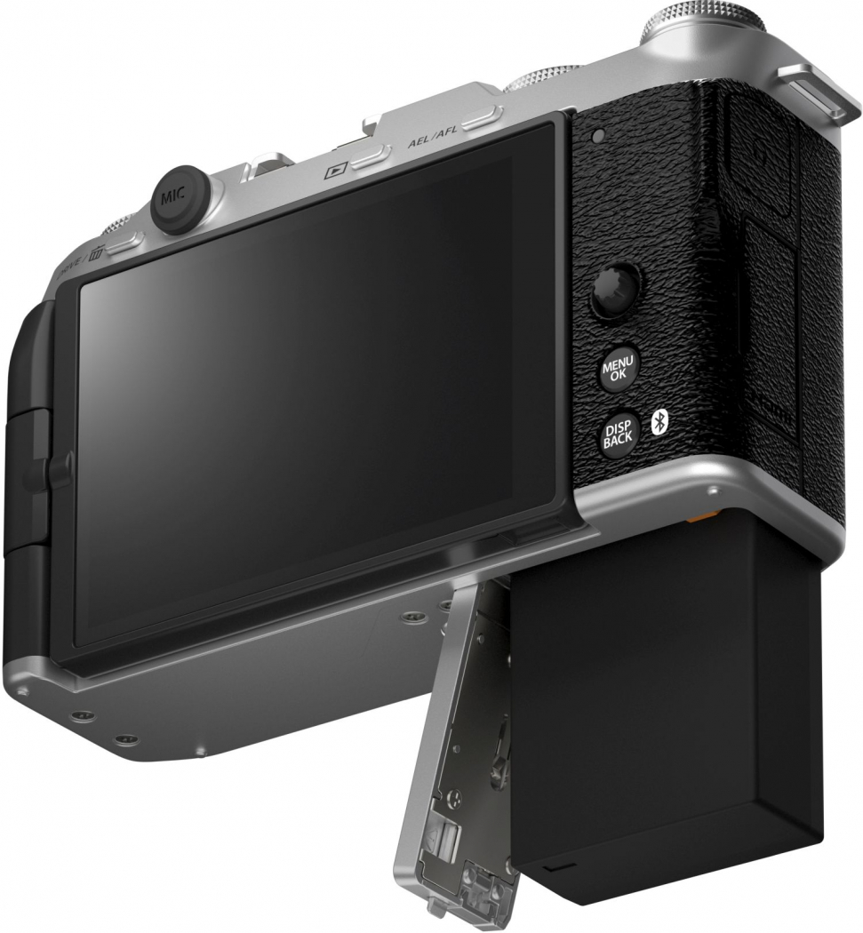 Fujifilm X-M5 Mirrorless Con Obiettivo XC15-45mm OIS PZ – Kit Argentato Per Video E Foto Professionali