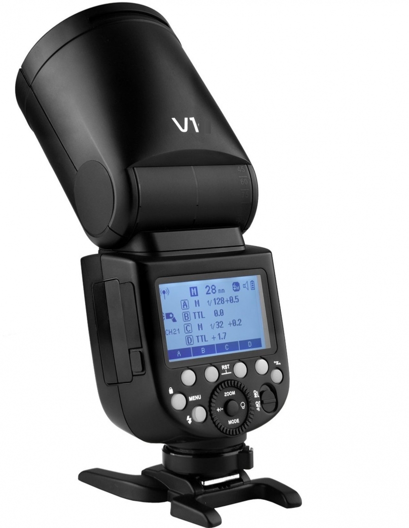Godox V1C/V1N /V1S/V1F 2.4G HSS Blitzgerät Speedlite für Canon Nikon Sony Fuji 