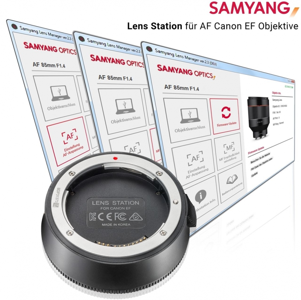 Samyang Lens Station für AF Objektive Canon EF 