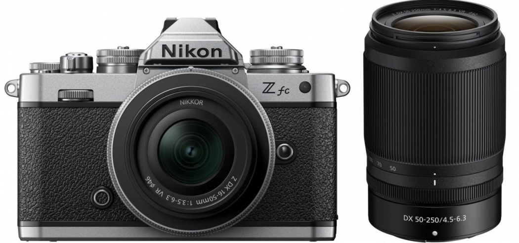 Nikon Zfc + DX 16-50mm Foto f3,5-6,3 - 50-250mm + Erhardt DX