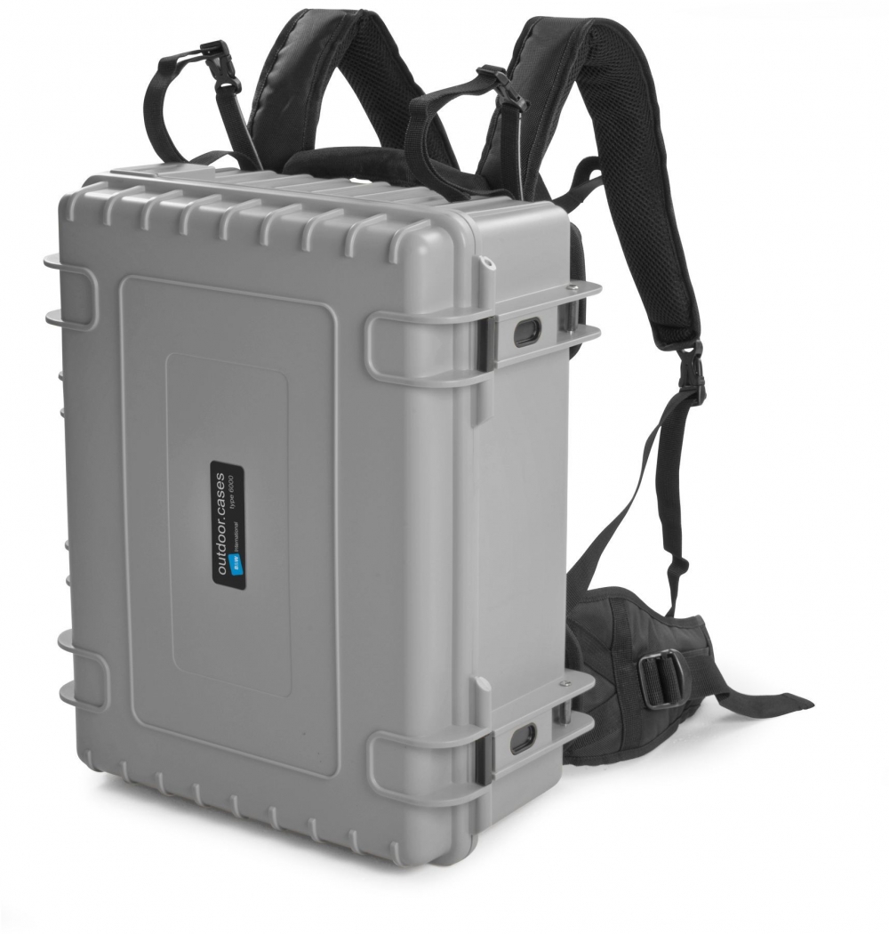 B&W Outdoor.Cases Backpack System 6000 BPS 5500 The Original for Outdoor.case Type 5000 