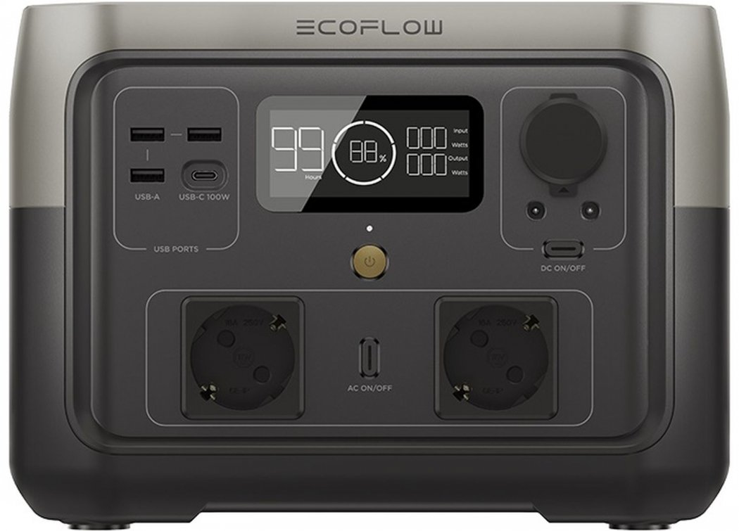 EcoFlow RIVER 2 Max Portable Power Station - EcoFlow