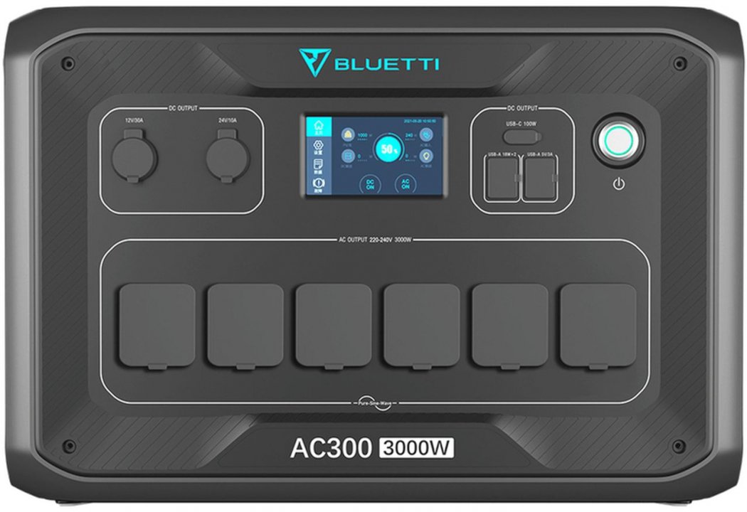 Bluetti AC300 Powerstation Basis Modul - Foto Erhardt