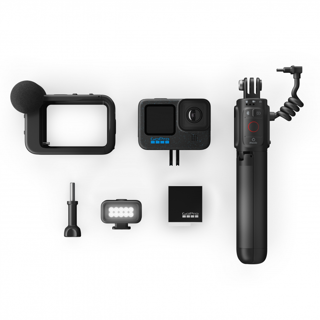 GoPro HERO10 Black with FREE SanDisk Extreme 64GB SD Card and UPGRADED  Enduro Rechargeable Battery