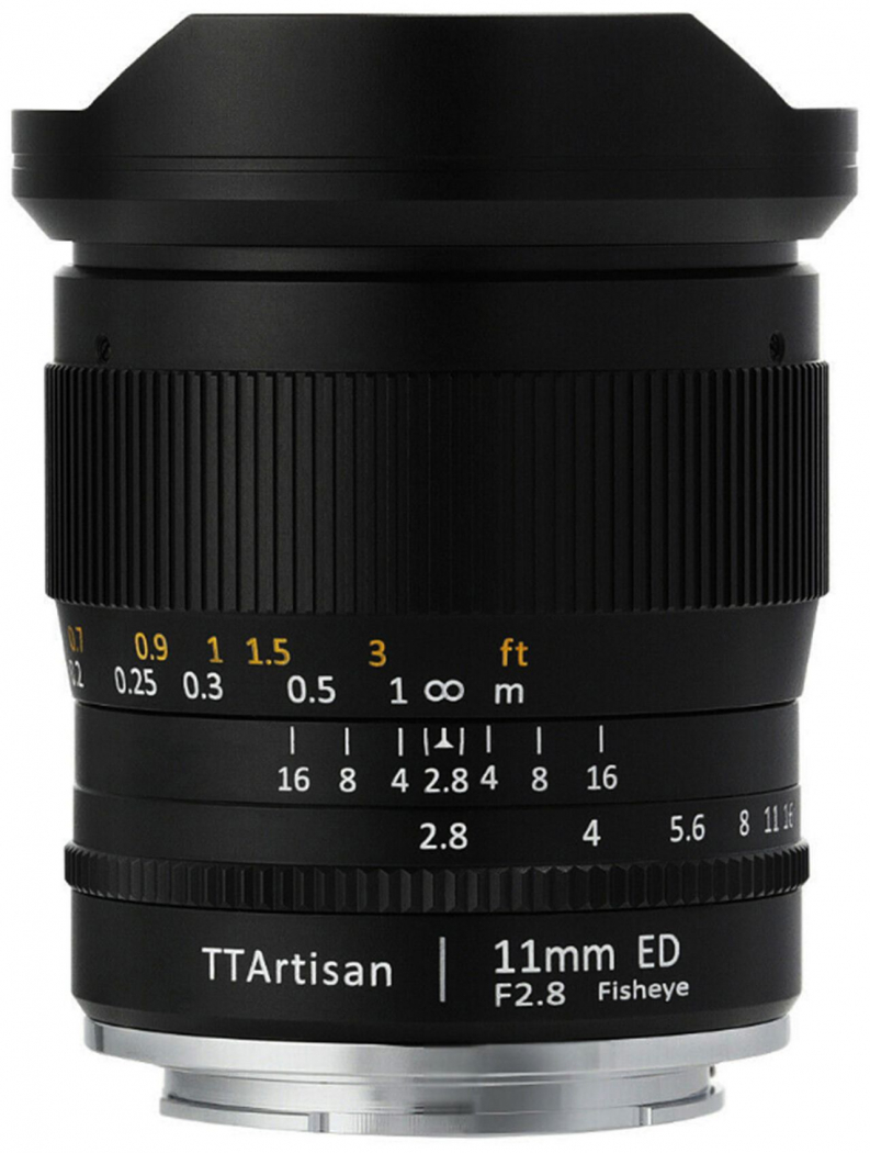 TTArtisan 11mm f2.8 Fisheye Canon EF full frame