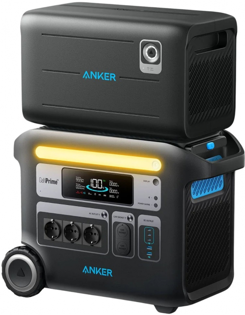 Technical Specs Anker PowerHouse 767 + Extension Battery - Foto