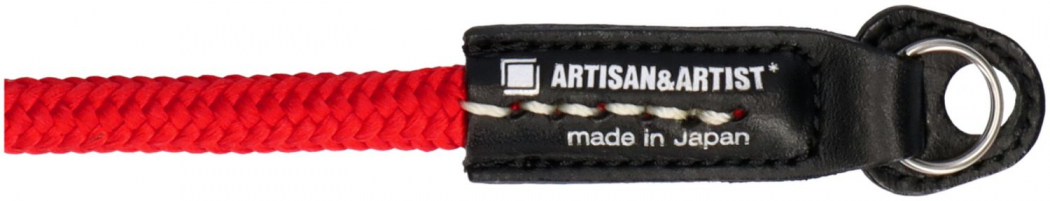 Artisan&Artist ACAM-306A Courroie de caméra soie rouge Appareils photo