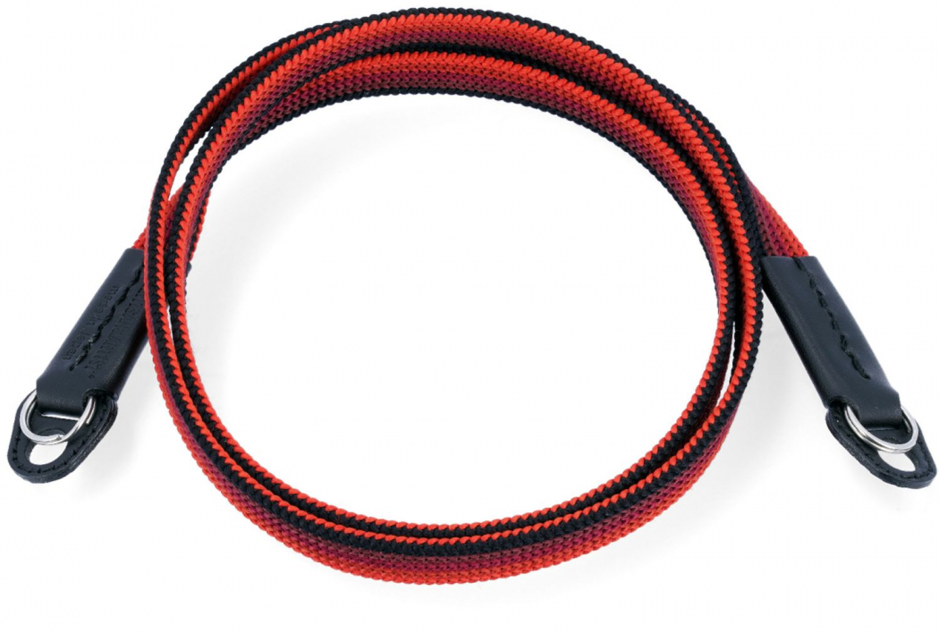 Artisan&Artist ACAM-312A Courroie de caméra noir/rouge Appareils photo