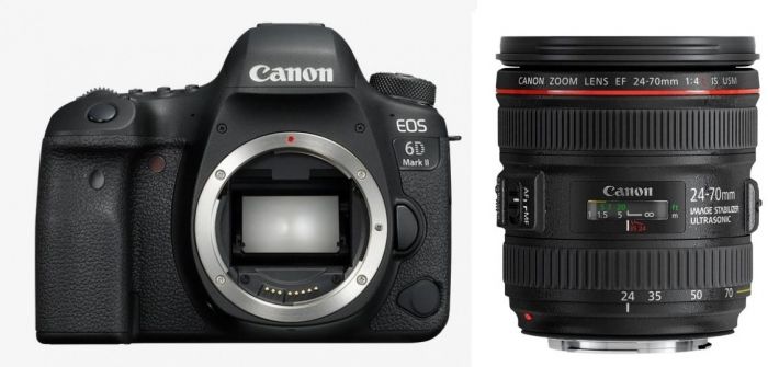 Canon EOS 6D Mark II - digital camera EF 24-105mm F/4 L IS II USM lens