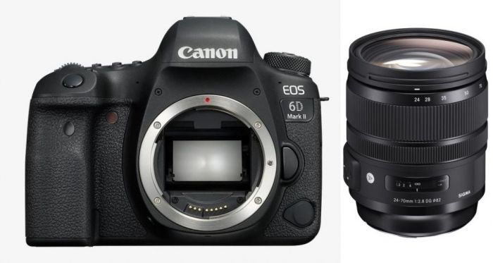 Canon EOS 6D mark II + EF 50 mm F/1.8 STM