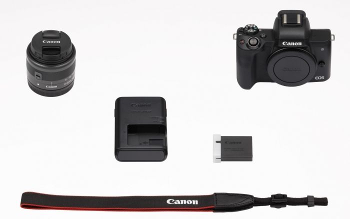 Canon EOS M50 + 1545 IS STM + EFEOSM Adapter Foto Erhardt