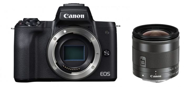 Canon EOS M50 + EF-M 11-22mm f4.0-5.6 IS STM black - Foto Erhardt