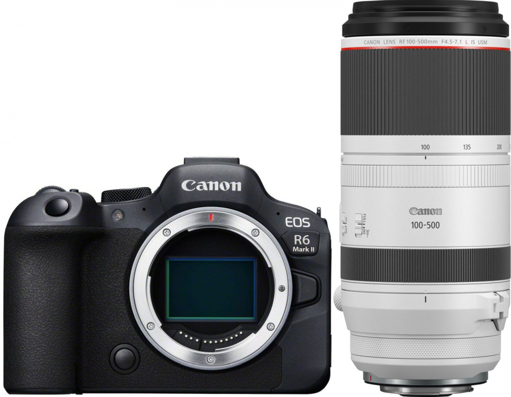 Canon EOS R6 II + RF 100-500mm f4,5-7,1L IS USM Appareils photo