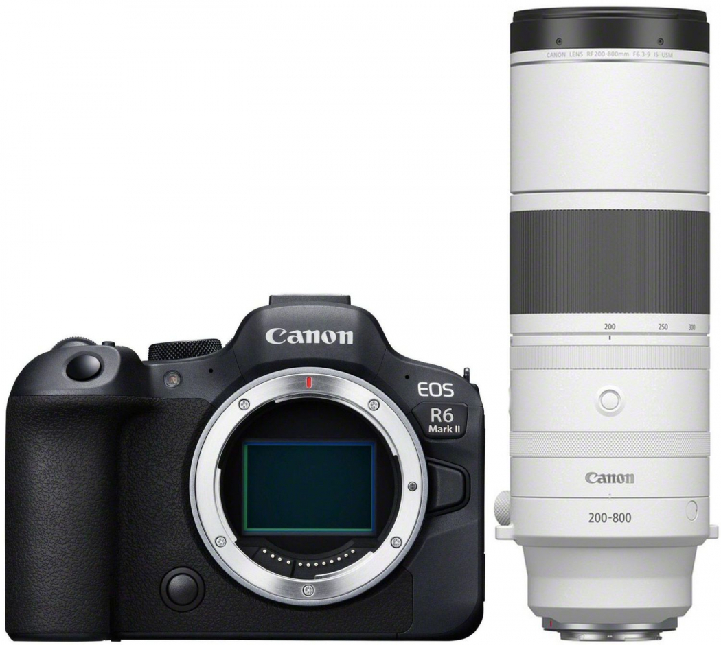Canon EOS R6 II + RF 200-800mm f6,3-9 IS USM Appareils photo