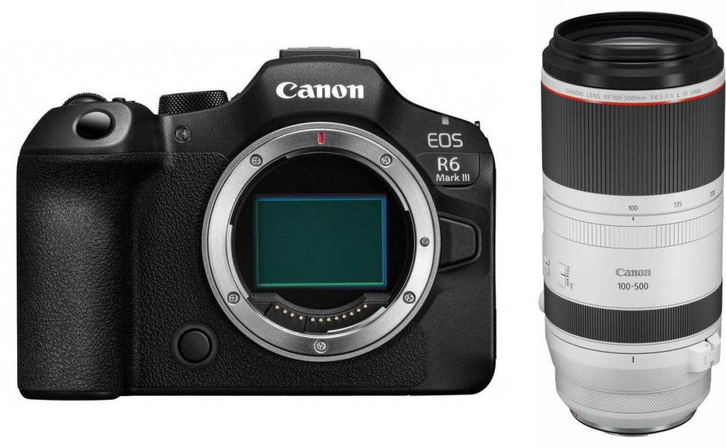 Canon EOS R6 III + 100-500mm f4,5-7,1 L IS USM | -200,00EUR 200 EUR Trade In-Bonus bei Inzahlungnahme