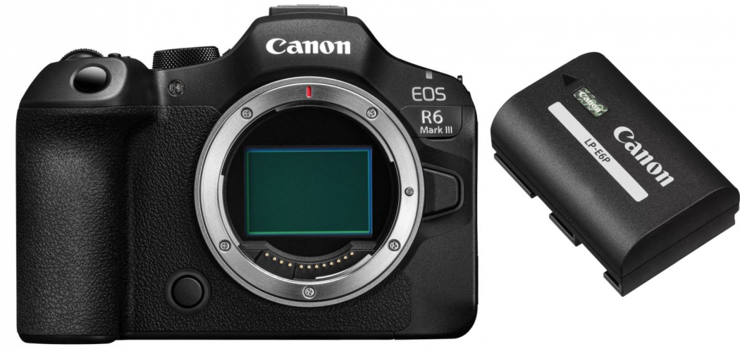 Canon EOS R6 III + LP-E6P Akku | -200,00EUR 200 EUR Trade In-Bonus bei Inzahlungnahme