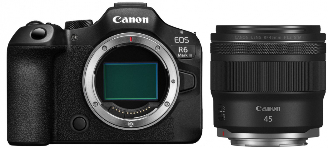 Canon EOS R6 III + RF 45mm f1,2 STM | -200,00EUR 200 EUR Trade In-Bonus bei Inzahlungnahme