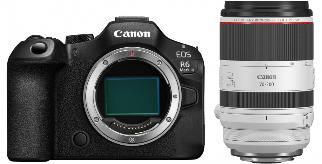 Canon EOS R6 III + RF 70-200mm f2,8 L IS USM | -200,00EUR 200 EUR Trade In-Bonus bei Inzahlungnahme