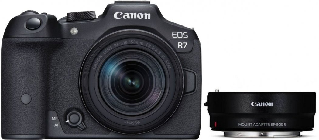 Cámara Canon Mirrorless EOS R7 RF-S18-150mm F3.5-6.3 IS STM