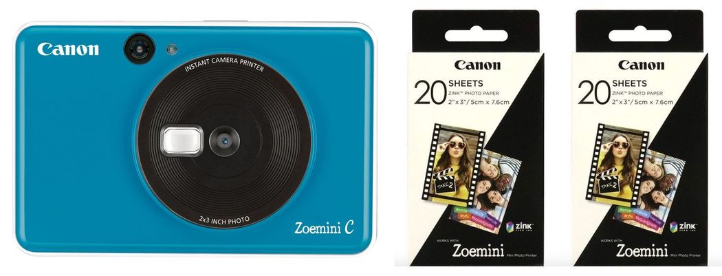Accessories Canon Zoemini C blue + 2x ZP-2030 20 bl. Paper - Foto