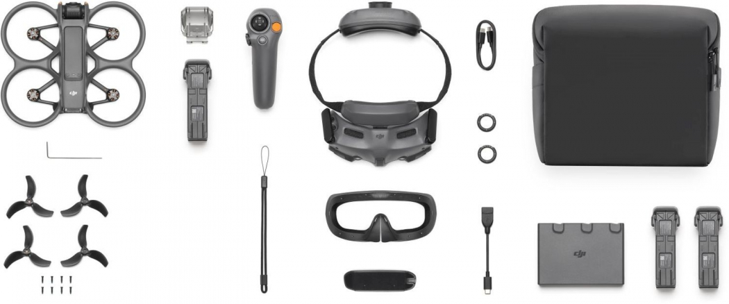 DJI Avata 2 Fly More Combo (Three Batteries) - Foto Erhardt