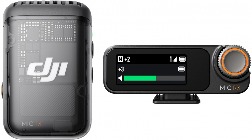 DJI MIC 2 (1 TX + 1 RX) pièce unique Microphone