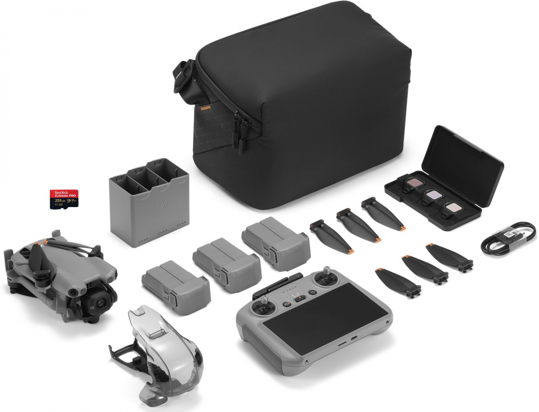 DJI Mini 5 Pro Fly More Combo (RC2) + SanDisk Extreme Pro 128GB Caméscope