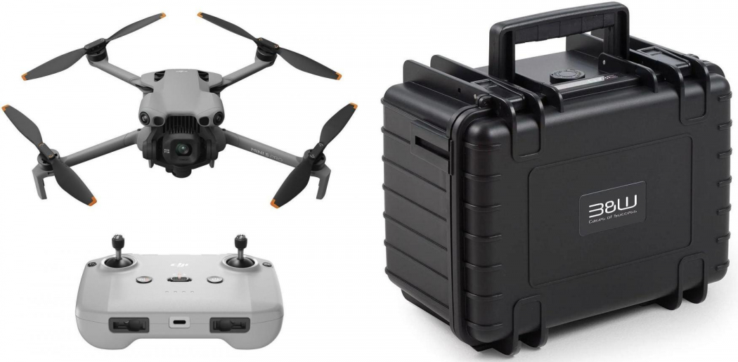 DJI Mini 5 Pro (RC-N3) + B&amp;W Case type 2000 noir Caméscope