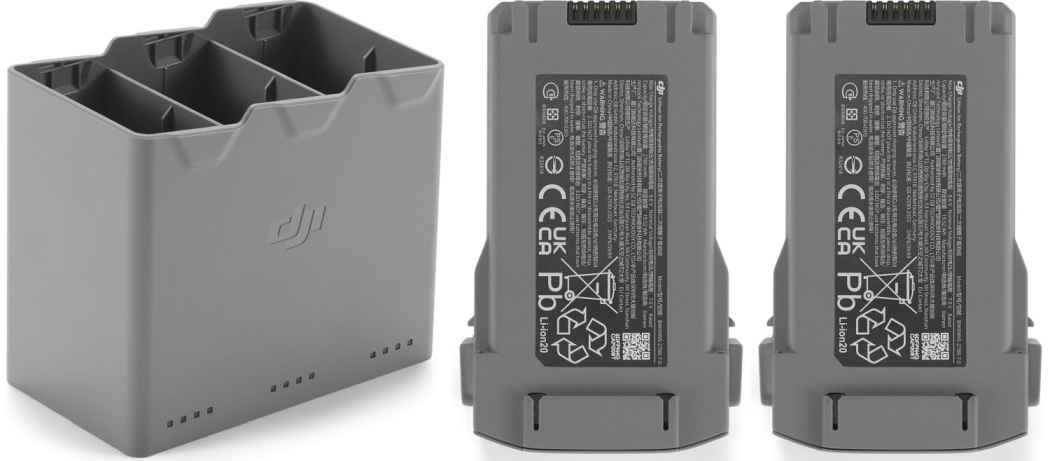 DJI Mini 5 Pro Two-Way Charging Hub + 2x Intell. Batterie de vol