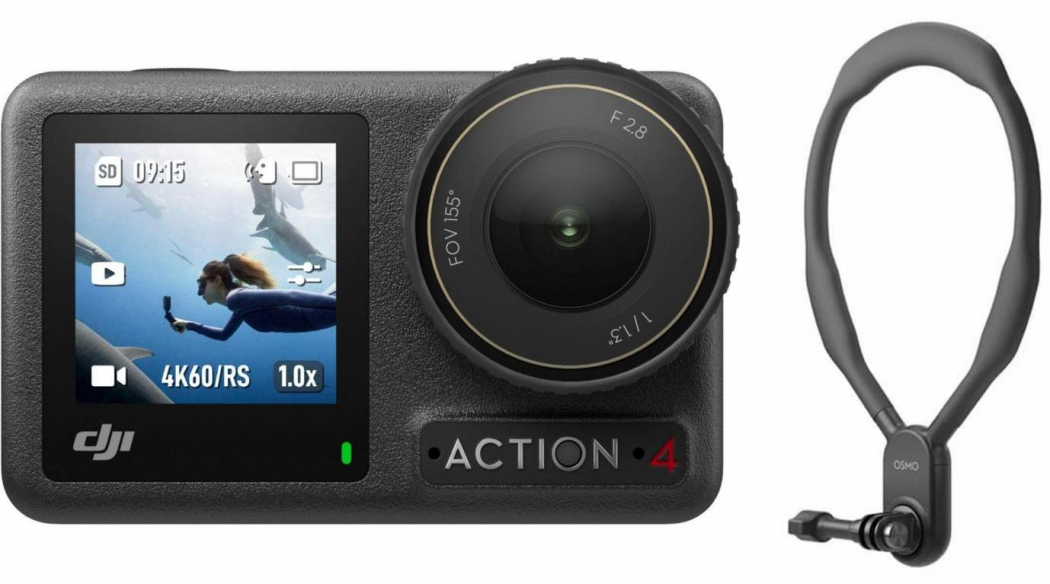 DJI Osmo Action 4 Angel-Bundle Appareils photo