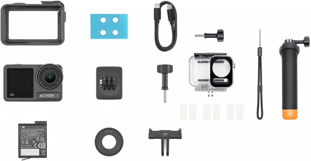 Kit de plongée DJI Osmo Action 4 Appareils photo
