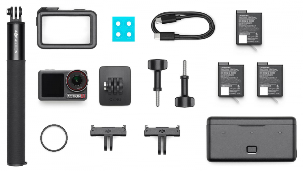 DJI Osmo Action 5 Pro Adventure Combo Retour client Caméscope