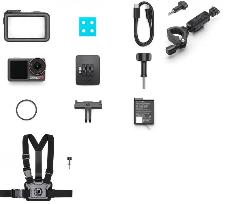 DJI Osmo Action 5 Pro bundle moto Appareils photo