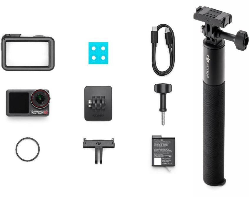 DJI Osmo Action 5 Pro Ski-Bundle Appareils photo