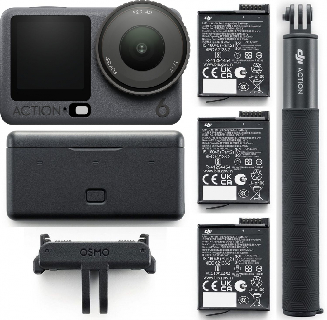 DJI Osmo Action 6 Adventure Combo