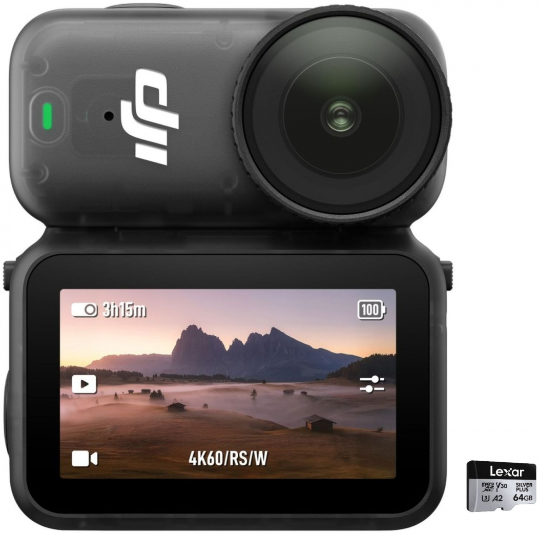 DJI OSMO NANO 64GB + Lexar Silver Plus microSDXC 64GB