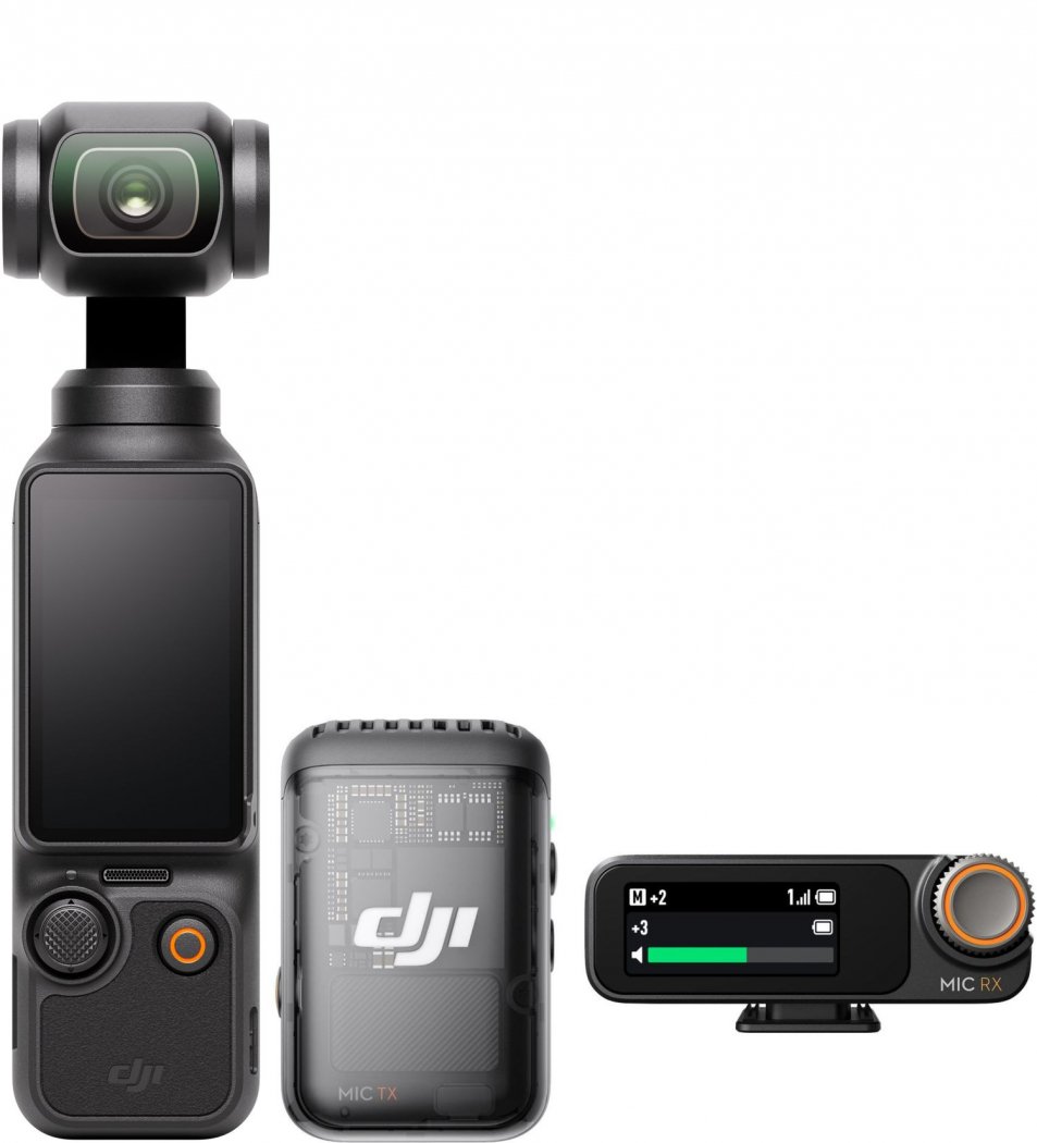 DJI Mic (1 TX + 1 RX) has an all-in-one design as well as a 15-hour battery  life » Gadget Flow